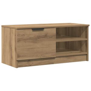 vidaXL TV Cabinet Artisan Oak 80x35x36.5 cm Engineered Wood