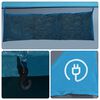 vidaXL Family Tent Tipi 6-Person Blue Waterproof