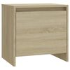 vidaXL Bedside Cabinets 2 pcs Sonoma Oak 45x34x44.5 cm Engineered Wood