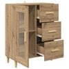 vidaXL Sideboard Artisan Oak 69.5 x 34 x 90 cm Engineered Wood