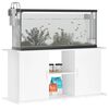 vidaXL Aquarium Stand White 121x41x58 cm Engineered Wood