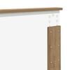 vidaXL Bed Frame Artisian Oak 160 x 200 cm Engineered wood