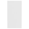 vidaXL Side Table White 50x26x50 cm Engineered Wood