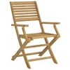 vidaXL Folding Garden Chairs 6 pcs 54.5x61.5x86.5 cm Solid Wood Acacia