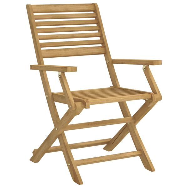 vidaXL Folding Garden Chairs 6 pcs 54.5x61.5x86.5 cm Solid Wood Acacia
