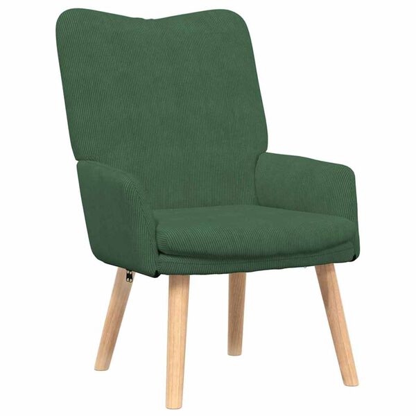 vidaXL Armchair Jungle Green 63 x 67 x 94 cm Fabric