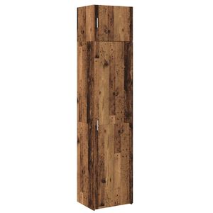 vidaXL Sideboard 2 pcs Old Wood 50 x 41 x225 cm
