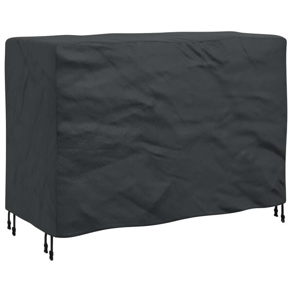 vidaXL Furniture Cover Plain Black 130 x 80 x 70 cm 420D