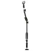 vidaXL Table Mounted Microphone Stand Black Steel