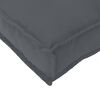 vidaXL Pallet Cushion Set 2 pcs Anthracite 150 x 40 x 8 cm