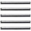 vidaXL Floor Squeegee Heads 5 pcs 55x2x5 cm Steel and Rubber