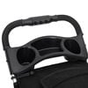 vidaXL Folding Dog Stroller Black 80x46x98 cm Oxford Fabric