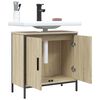 vidaXL Bathroom Sink Cabinet Sonoma Oak 60x30x60 cm Engineered Wood