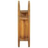 vidaXL Yin Yang Wall Shelf 60x15x60 cm Solid Teak Wood