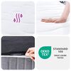vidaXL Pocket Spring Mattress for Kids Medium 80x160 cm