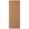 Rectangular Brown Bamboo Rug 150 x 200 cm