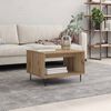 vidaXL Coffee Table Artisan oak 60 x 50 x 40 cm Engineered wood