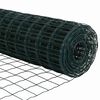 vidaXL Fence with Post Green 1.5 x 10 m Steel
