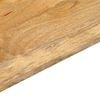 vidaXL Table Top 60x40x2.5 cm Rectangular Solid Wood Mango
