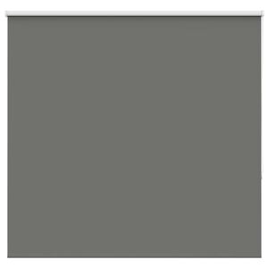 vidaXL Roller Blind Blackout Grey 160x175 cm Fabric Width 156.6 cm Polyester