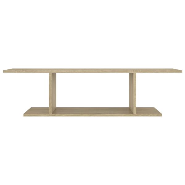 vidaXL Wall Mounted TV Cabinet Sonoma Oak 103x30x26.5 cm
