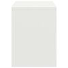 vidaXL Bedside Cabinet White 35x30x40 cm Solid Pinewood