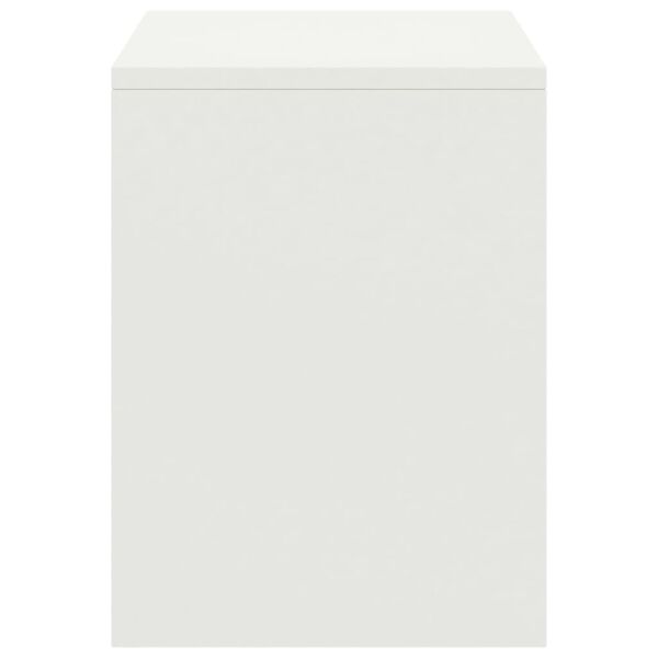 vidaXL Bedside Cabinet White 35x30x40 cm Solid Pinewood