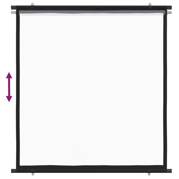 vidaXL Projection Screen 89" 1:1