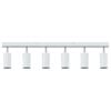 vidaXL Ceiling Spotlight with Spotlights White 73 x 6 x 16 cm Metal