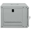 vidaXL Network Cabinet with Storage Grey 53 x 45 x 30 cm Steel