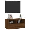 vidaXL TV Wall Cabinet Brown Oak 60x30x30 cm Engineered Wood