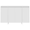 vidaXL Sideboard White 120 x 41 x 75 cm Engineered wood
