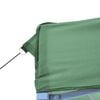 vidaXL Party Tent Folding Green 292 x 440 x 315 cm Oxford Fabric