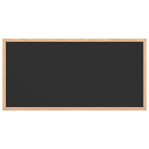 vidaXL Chalkboard with Solid Pine Wood Frame Black 60x30 cm