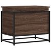 vidaXL Storage Box with Lid Brown Oak 60x40x51.5 cm Engineered Wood