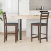 vidaXL Dining Chairs 2 pcs Light Brown 40 x 47.5 x 99.5 cm