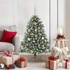 vidaXL Artificial Christmas Tree with 150 LEDs with Stand Green 120 cm