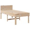 vidaXL Bed Frame without Mattress 90x190 cm Single Solid Wood Pine