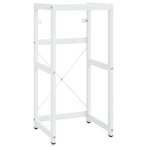 vidaXL Bathroom Washbasin Frame White 40x38x83 cm Iron