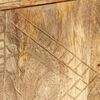 vidaXL Sideboard Solid Mango Wood 110x30x60 cm