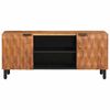 vidaXL TV Cabinet with Shelf Acacia Brown Finish 105 x 33 x 46 cm