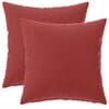 vidaXL Cushion Cover 2 pcs HEERLEN Wine Red 30 x 30 cm Polyester