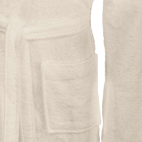vidaXL Bathrobe KINN Cream L Cotton