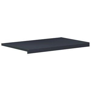 vidaXL Window Sill Anthracite with wood grain 100 x 50 x 4.5 cm PVC