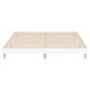 vidaXL Bed Frame without Mattress White 180x200 cm Super King Engineered Wood