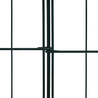vidaXL Garden Fence Set 99.6x79.8 cm Green