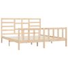 vidaXL Bed Frame without Mattress 180x200 cm Super King Solid Wood