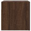 vidaXL Wall Mounted TV Cabinet Brown Oak 30.5x30x30 cm