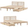 vidaXL Bed Frame without Mattress 160x200 cm Solid Wood Pine