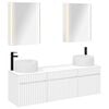 vidaXL Bathroom Cabinet Set 5 pcs White 53 x 15.5 x 70 cm